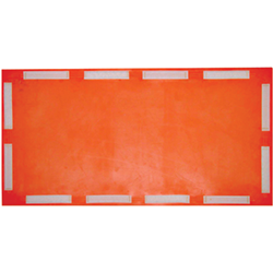 Salisbury Blanket Class 4 Type II Wide Velcro 27×36 Orange With Eyelets 1000EV-WV