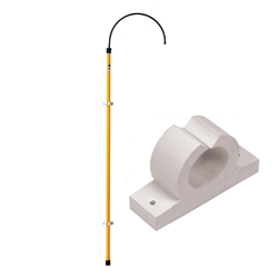 Salisbury Mounting Brackets For Hooks Sticks & Tools Per Pair 1192