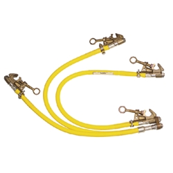 Salisbury TriPro Switchgear Ground Assembly Aluminum C Clamp 1/0 6 Foot Cables 22956
