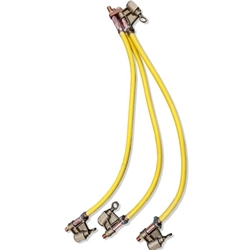Salisbury TriPro Switchgear Ground Assembly Aluminum C Clamp 4/0 6 Foot Cables 22962
