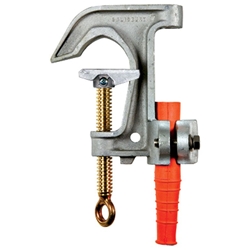 Salisbury Ground Clamp Aluminum 2.4″ C Flat Lower Smooth Jaw Acme Thread 4240 ASTM 5H