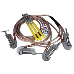 Salisbury 4 Way Connector Ground Set Bus Bar Bayonet Clamps ASTM 1 7551