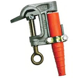 Salisbury Ground Clamp Aluminum 1.25″ C Smooth Flat Lower Jaw Acme Thread 24410 ASTM 5A