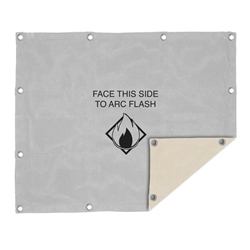 Salisbury Arc Suppression Blanket 45×60 40KA Gray & Khaki With Storage Bag ARC45-40P