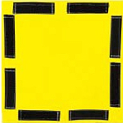 Salisbury Blanket Class 0 Type II 36×36 Yellow Velcro 3636YLV