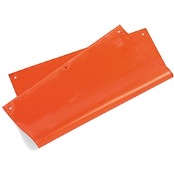 Salisbury Blanket Class 2 Type II 36×36 Orange With Eyelets 900E-2