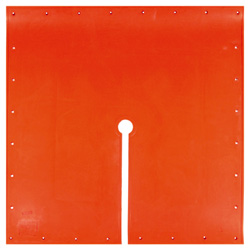 Salisbury Blanket Class 4 Type II 36×36 Orange Slotted Style With Eyelets 1300