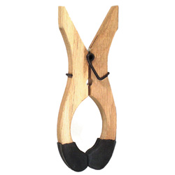 Salisbury Pin Blanket Clamp Wood 8.5”L With Pin Boots 20