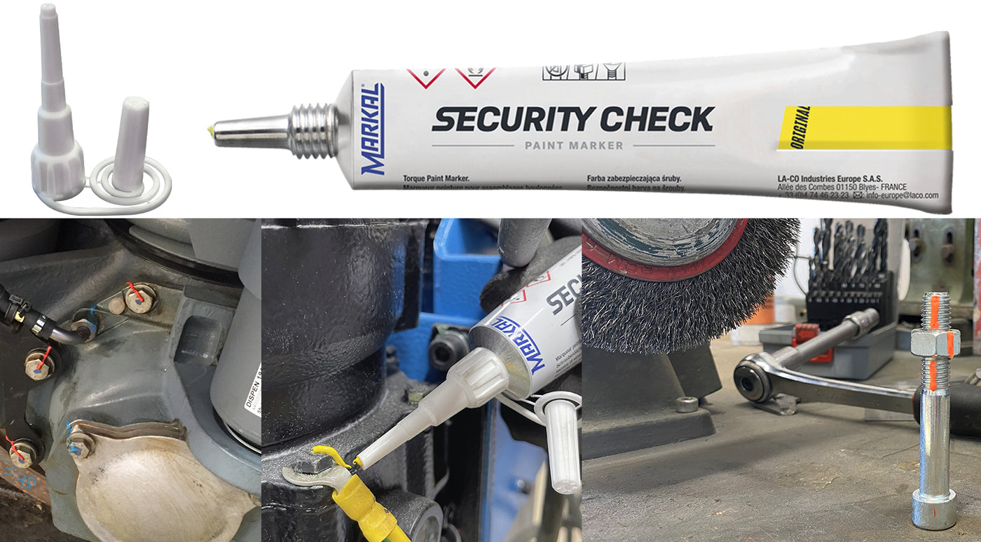 Paint Check In Security Check Paint Marker - Pak-Industrialsolutions