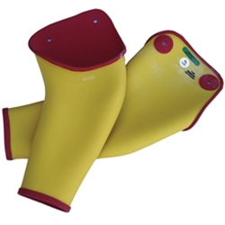 Salisbury Sleeve Dipped Class 3 Type I Yellow Extra Curved Regular D3RY-EC