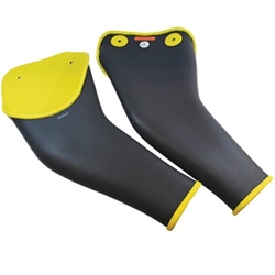 Salisbury Sleeve Dipped Class 4 Type I Yellow/Black Extra Curved XL D4XLYB-EC