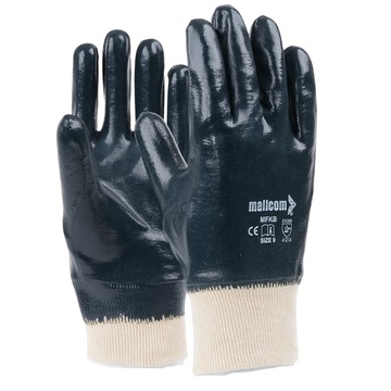 CUT AND SEWN NITRILE GLOVES