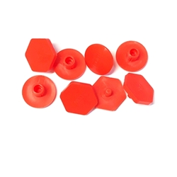 Salisbury Electrical Rubber Sleeve Buttons 4 Per Bag B22