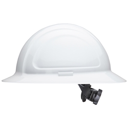 Salisbury North Zone White Full Brim Ratchet Hard Hat N20R01