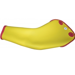 Salisbury Sleeve Dipped Class 2 Type I Red/Yellow Extra Curved XL D2XLRY-EC