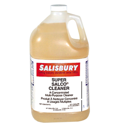 Salisbury Super Salco Cleaner One Gallon Bottle 4 Per Case S4