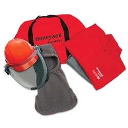 Salisbury Safety Kit 20 Cal Coat & Bib Overall AS2000 PrismShield Plus Faceshield SK20RG-WB-PP