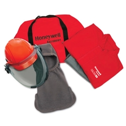 Salisbury Safety Kit 12 Cal Coat & Pant AS1200 PrismShield Plus Faceshield SKCP12RG-WB-PP
